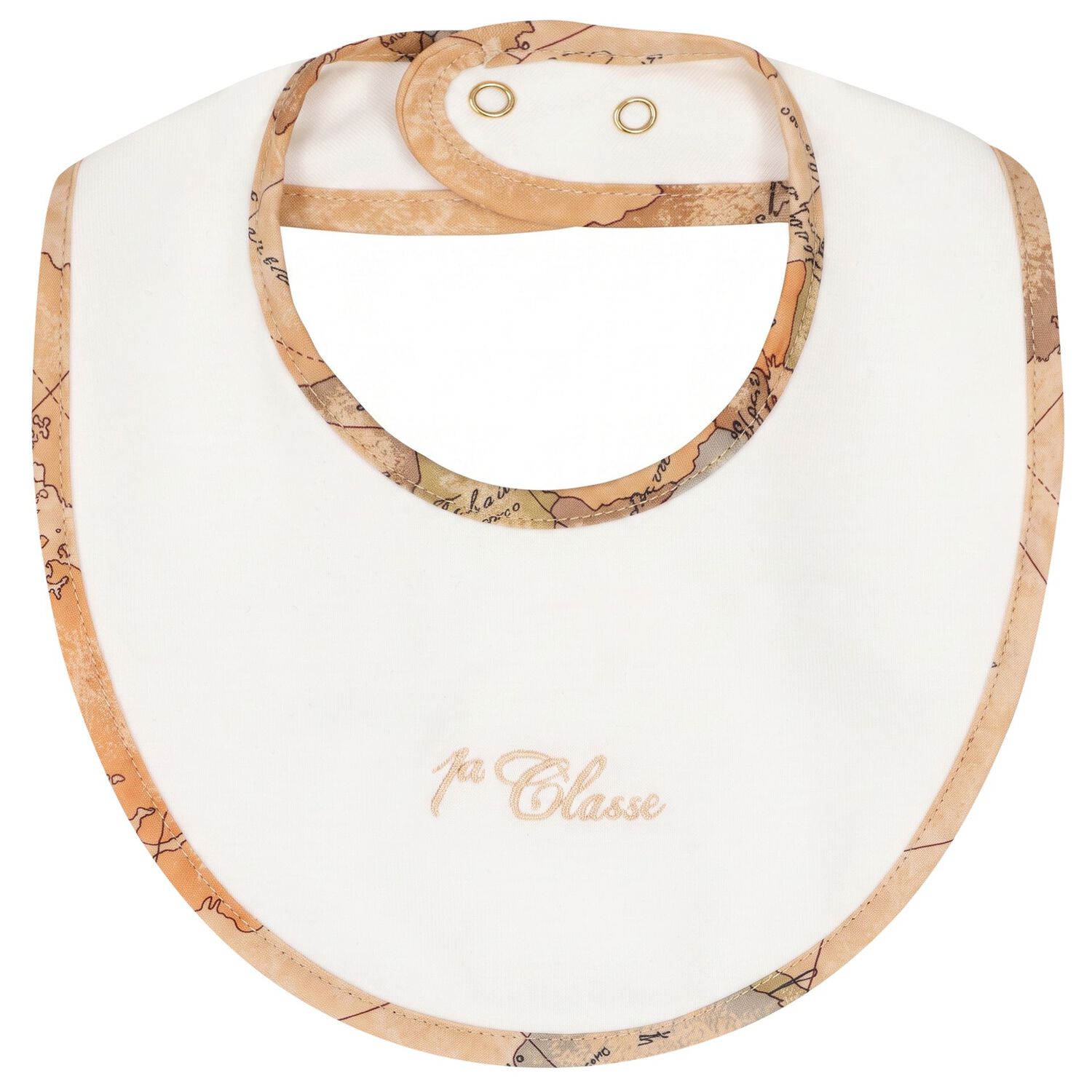 Ivory & Beige Geo Map Babygrow Gift Set, 4, hi-res