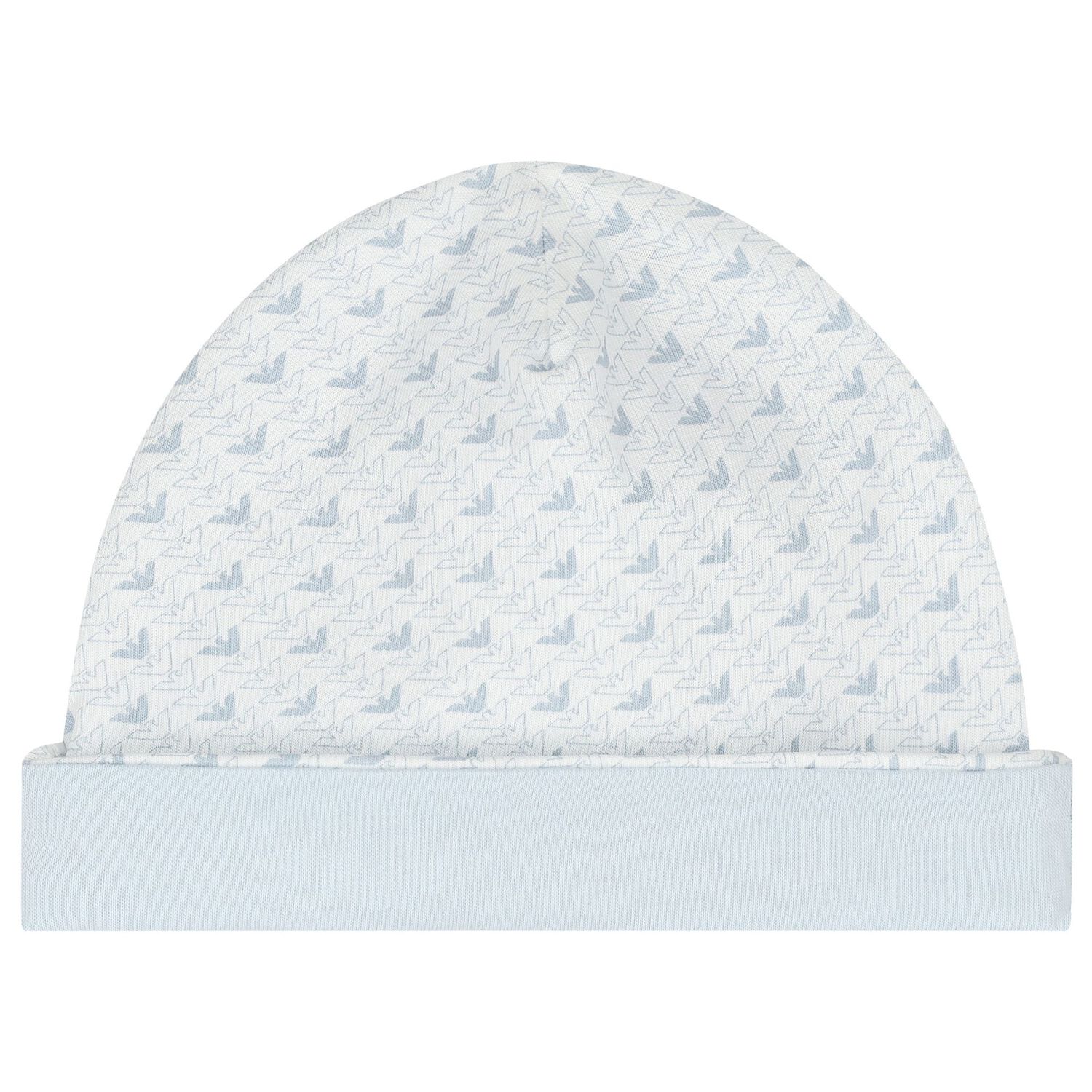 Baby Boys Blue Logo Babygrow Set, 3, hi-res