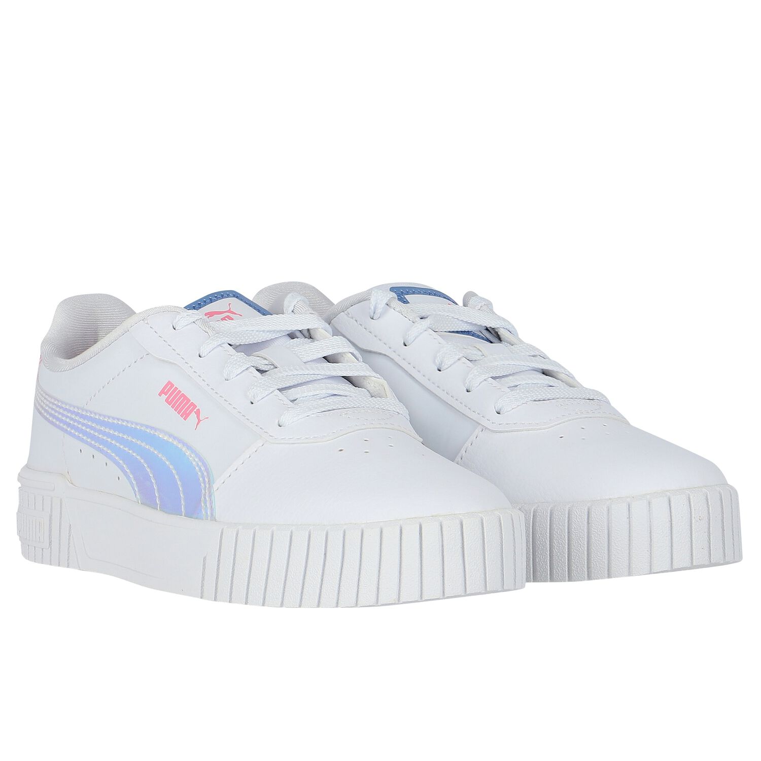 Girls White Carina 2.0 Deep Dive PS Trainers, 1, hi-res