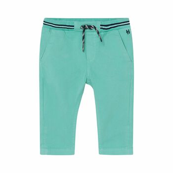 Younger Boys Green Trousers