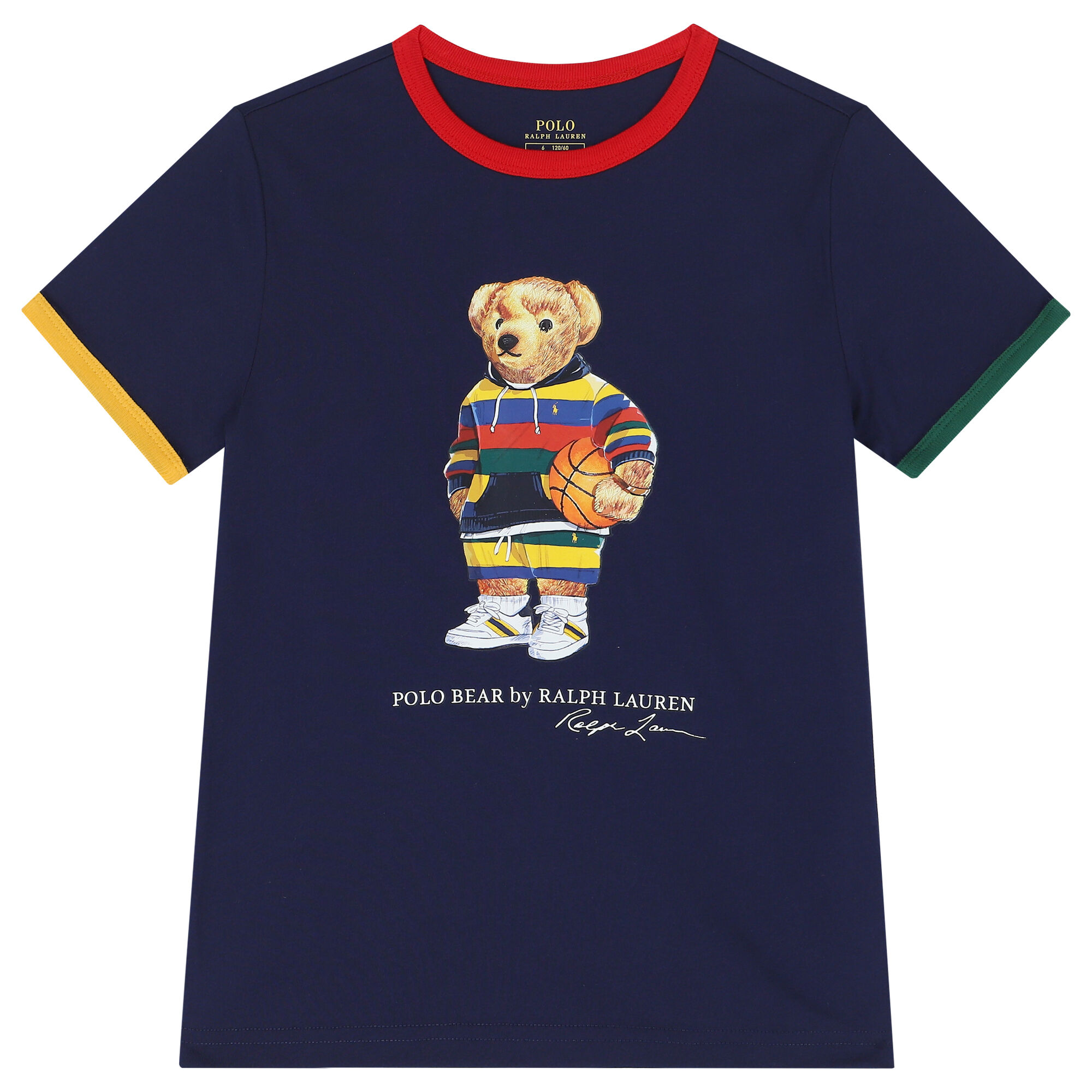 Ralph Lauren Boys Navy Bear T-Shirt | Junior Couture USA