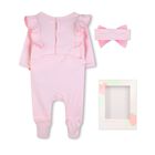 Baby Girls Pink Strawberry Babygrow Gift Set, 1, hi-res