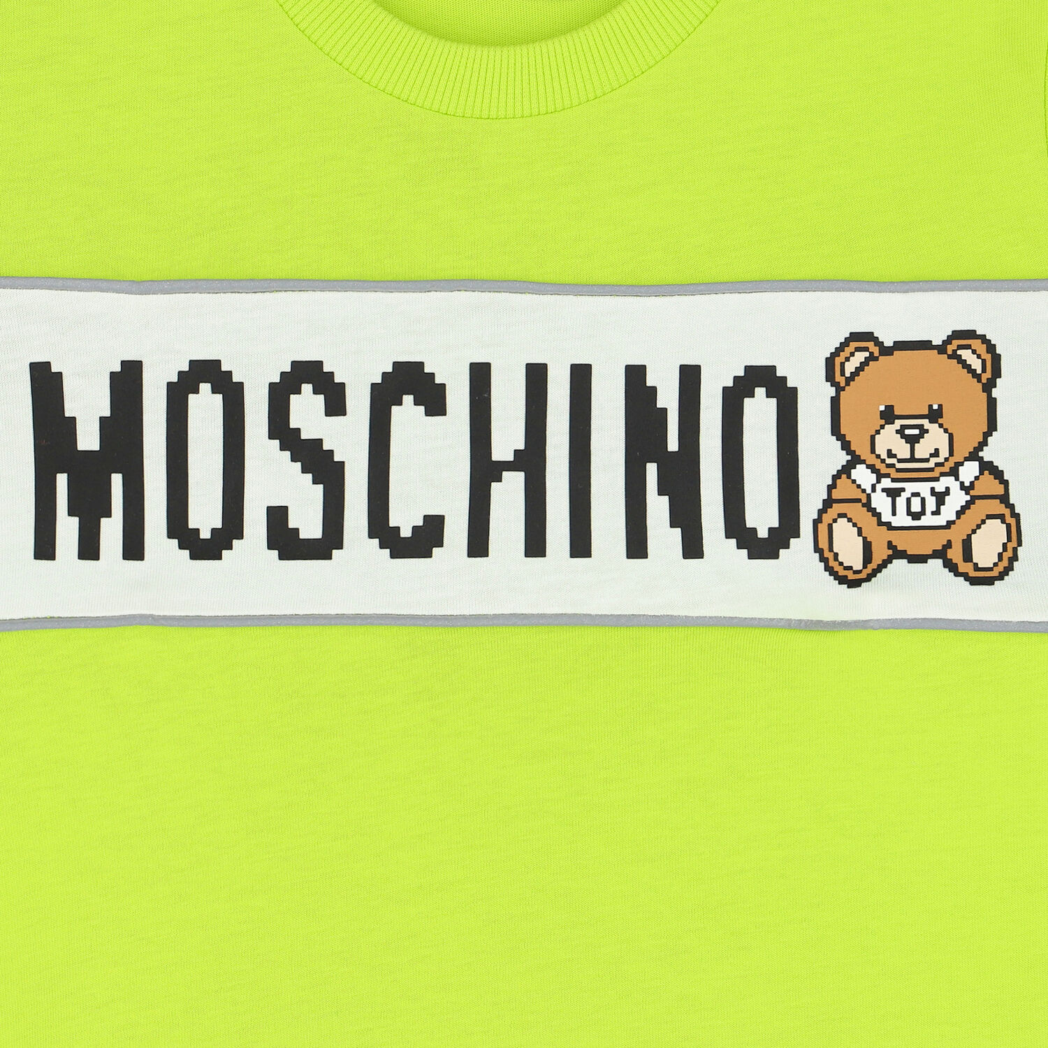 Boys Lime Green Logo T-Shirt, 1, hi-res