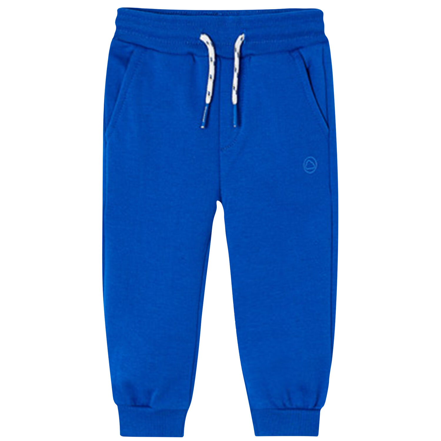 Younger Boys Blue Logo Joggers, 3, hi-res