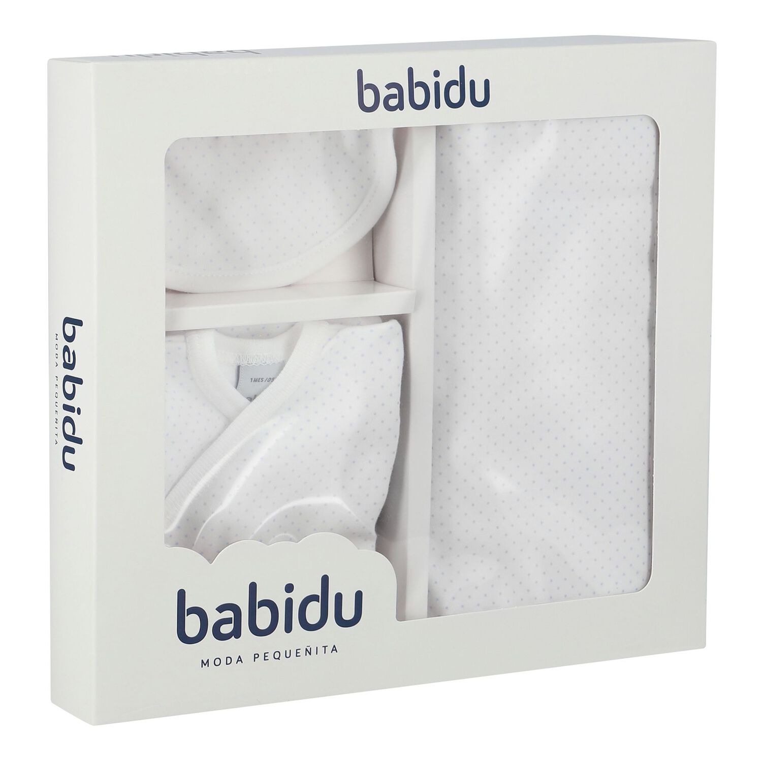 White & Grey Dots Baby Gift Set, 3, hi-res image number null