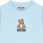 Younger Blue Teddy Bear Logo Tracksuit, 2, hi-res