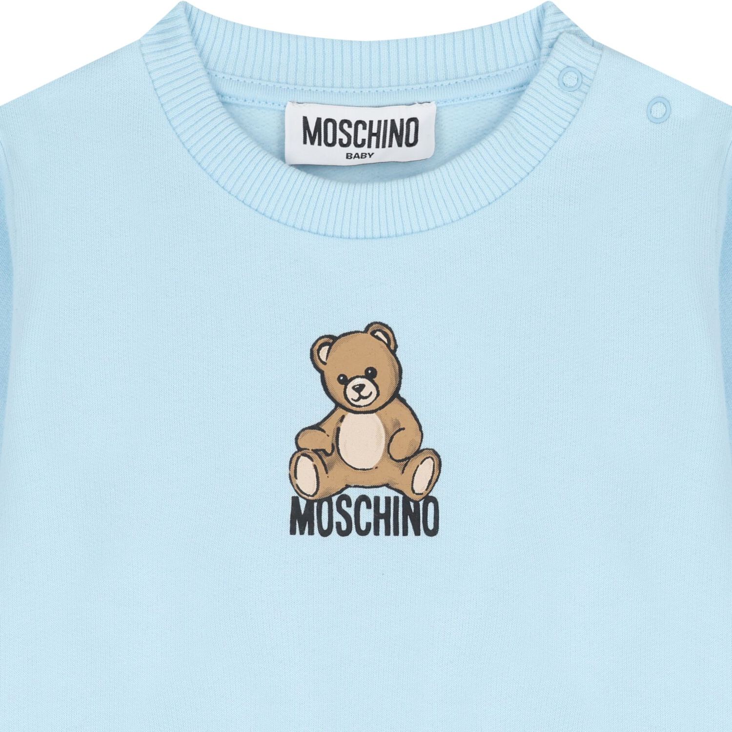 Younger Blue Teddy Bear Logo Tracksuit, 2, hi-res