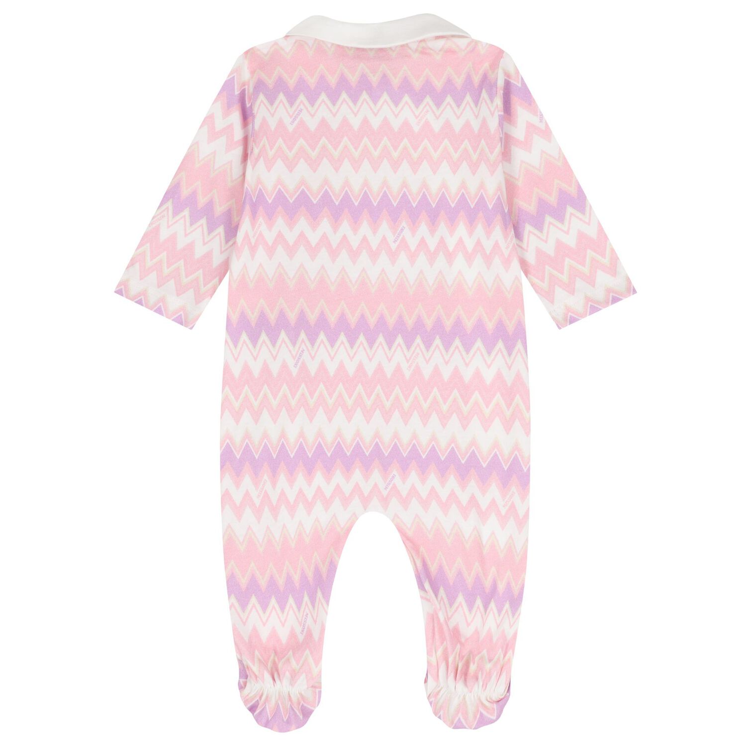Baby Girls Pink Zigzag Babygrow Gift Set, 1, hi-res