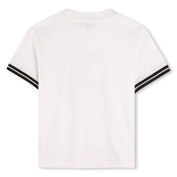 Boys White Logo T-Shirt