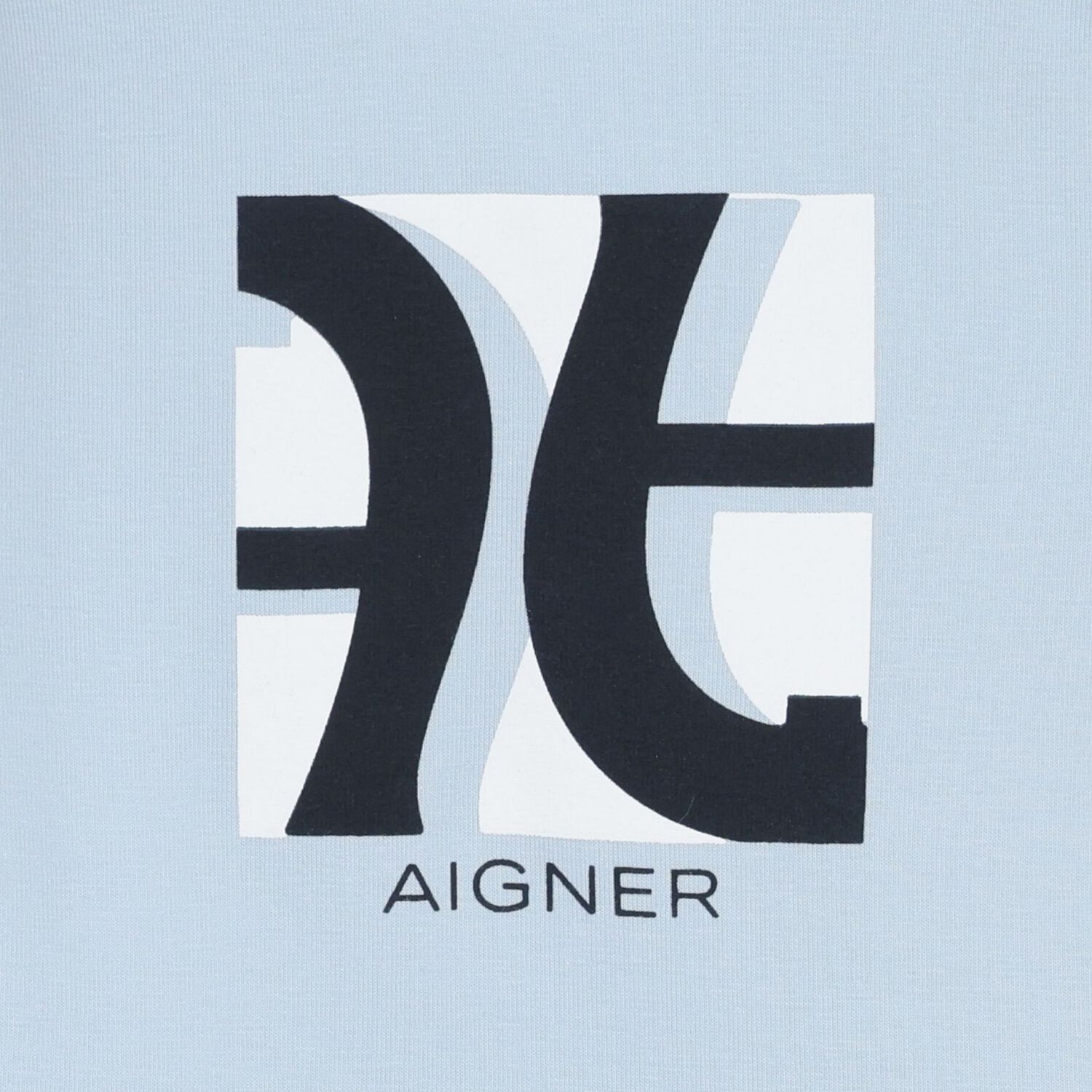 Baby Boys Blue & White Logo Babygrow, 1, hi-res image number null