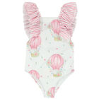 مايوه بنات باللون الأبيض والوردي, 1, hi-res