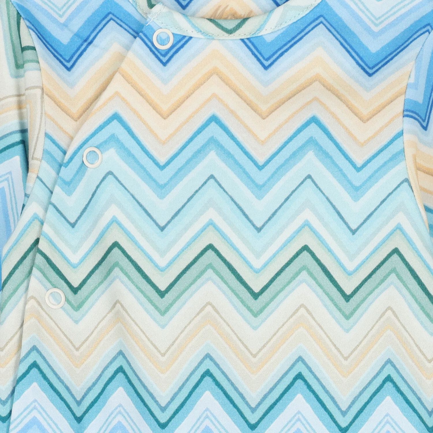 Blue & Yellow Zig Zag Babygrow, 3, hi-res image number null