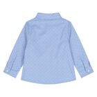 Younger Boys Blue GG Logo Shirt, 1, hi-res