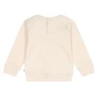 Younger Girls Beige Horse Logo Sweatshirt, 1, hi-res