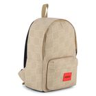 Boys Beige Logo Backpack, 1, hi-res