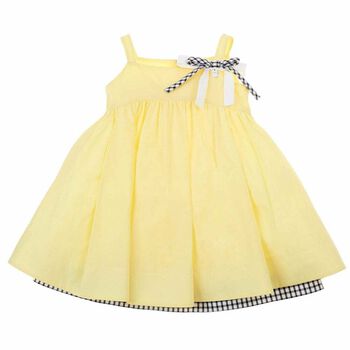 Girls Yellow Dress