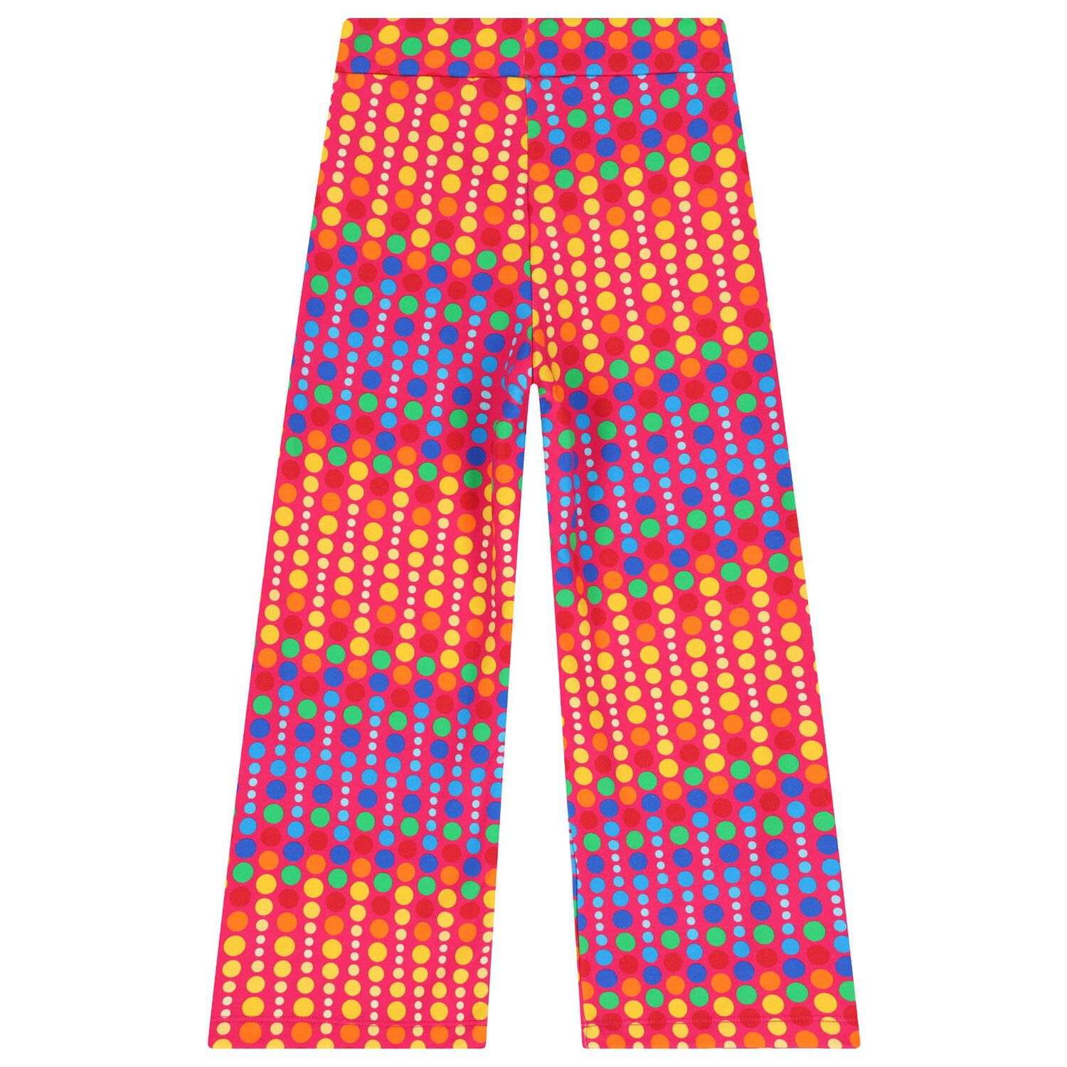  بنطلون وردي بنقاط للبنات, 1, hi-res