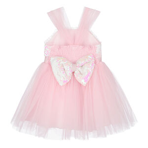 Girls Pink Sequin Dress