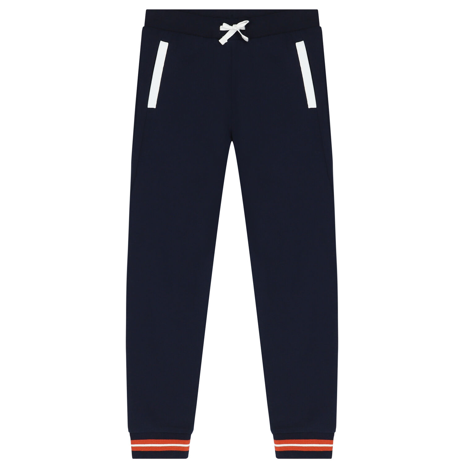 Boys Navy Blue Logo Joggers, 1, hi-res image number null