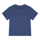 Baby Boys Navy Blue Fishing Polo Bear Shorts Set, 1, hi-res