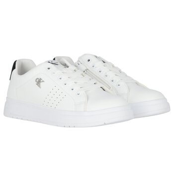 White Logo Trainers