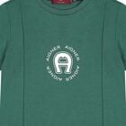 Boys Green Logo T-Shirt, 1, hi-res