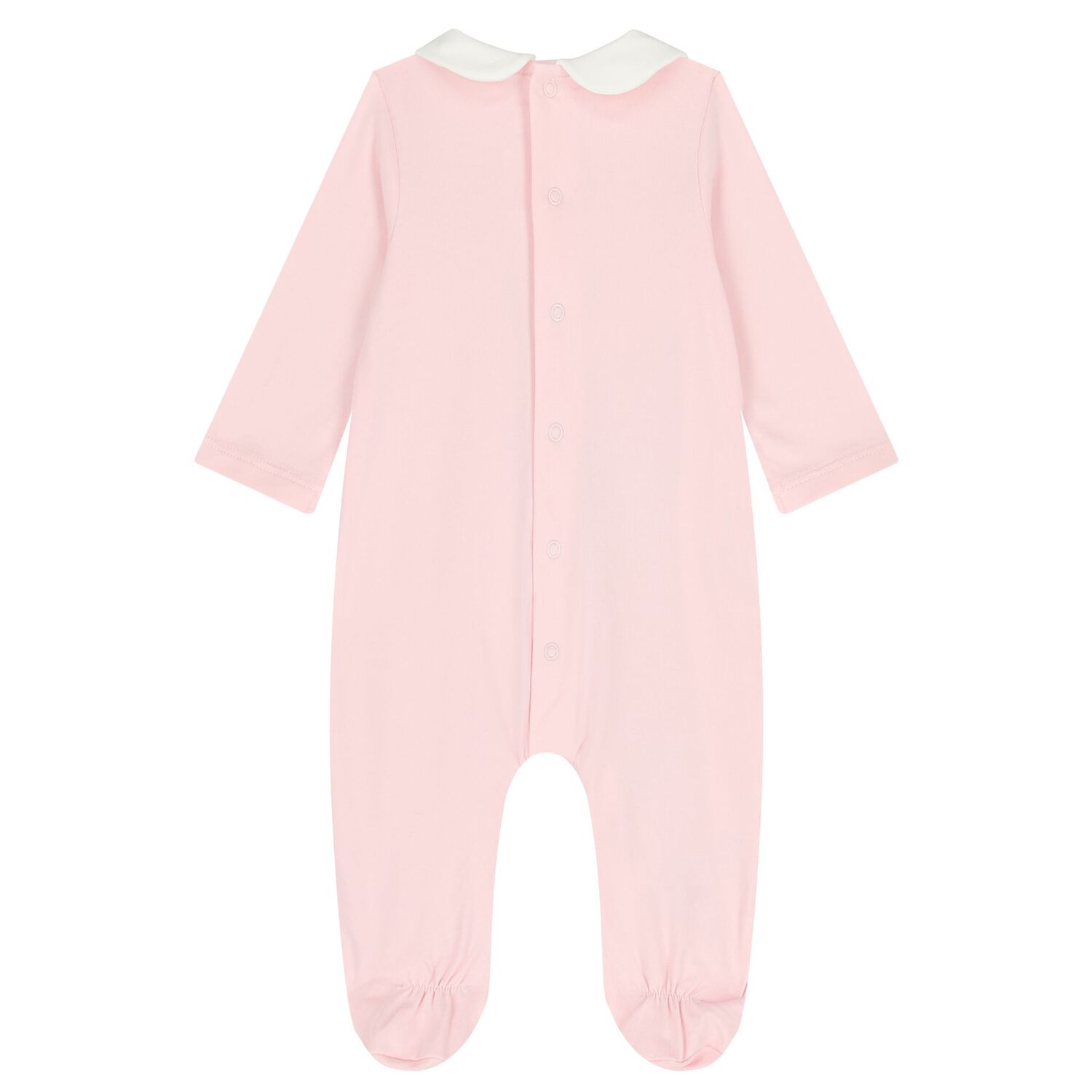 Baby Girls Pink Teddy Bear Babygrow, 2, hi-res