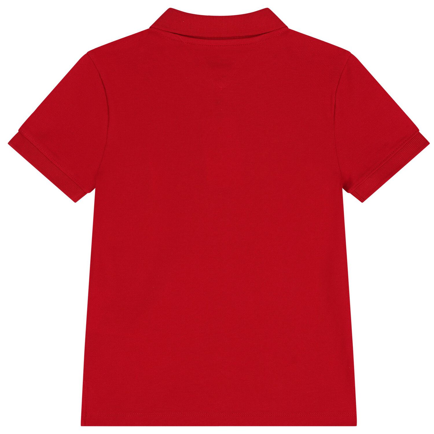 Boys Red Logo Polo Shirt, 2, hi-res