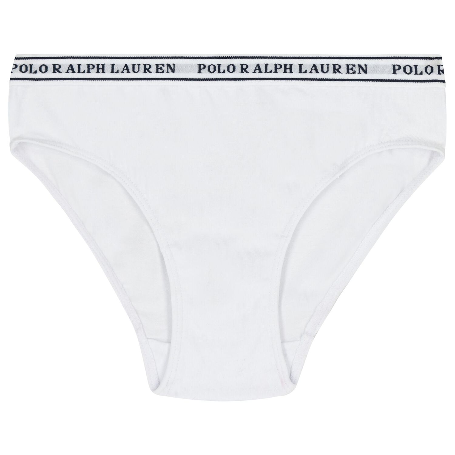 Girls White, Navy Blue & Red Bikini Brief ( 5-Pack ), 2, hi-res