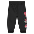 Younger Boys Black Jordan Logo Tracksuit, 1, hi-res