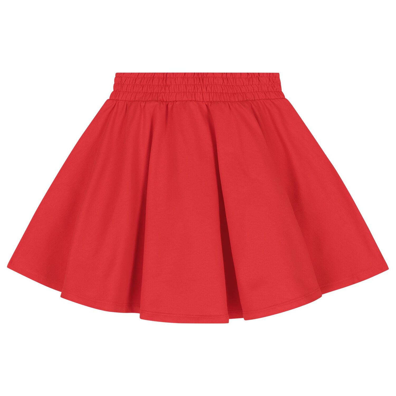 Girls Red Teddy Bear Skirt, 1, hi-res
