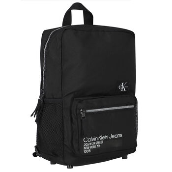 Black Logo Backpack