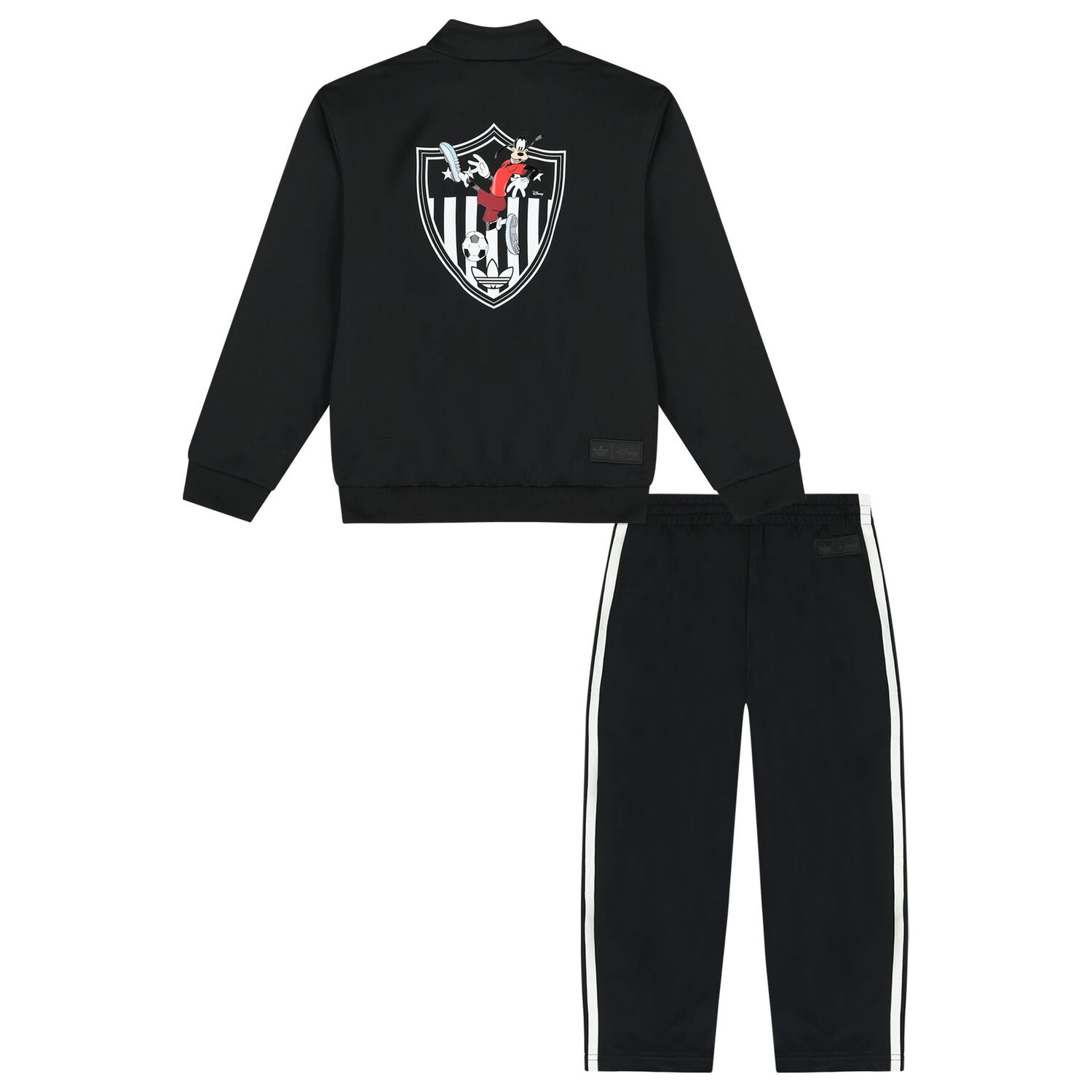 Black Disney Logo Tracksuit, 1, hi-res