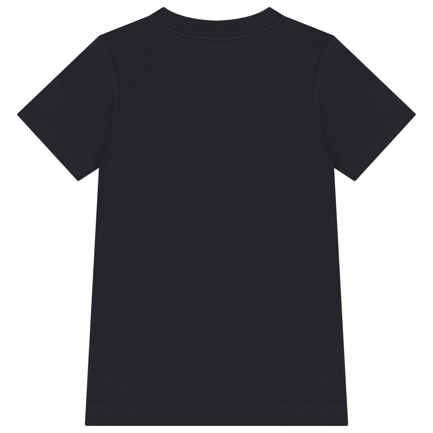 Boys Black Logo T-Shirt, 1, hi-res