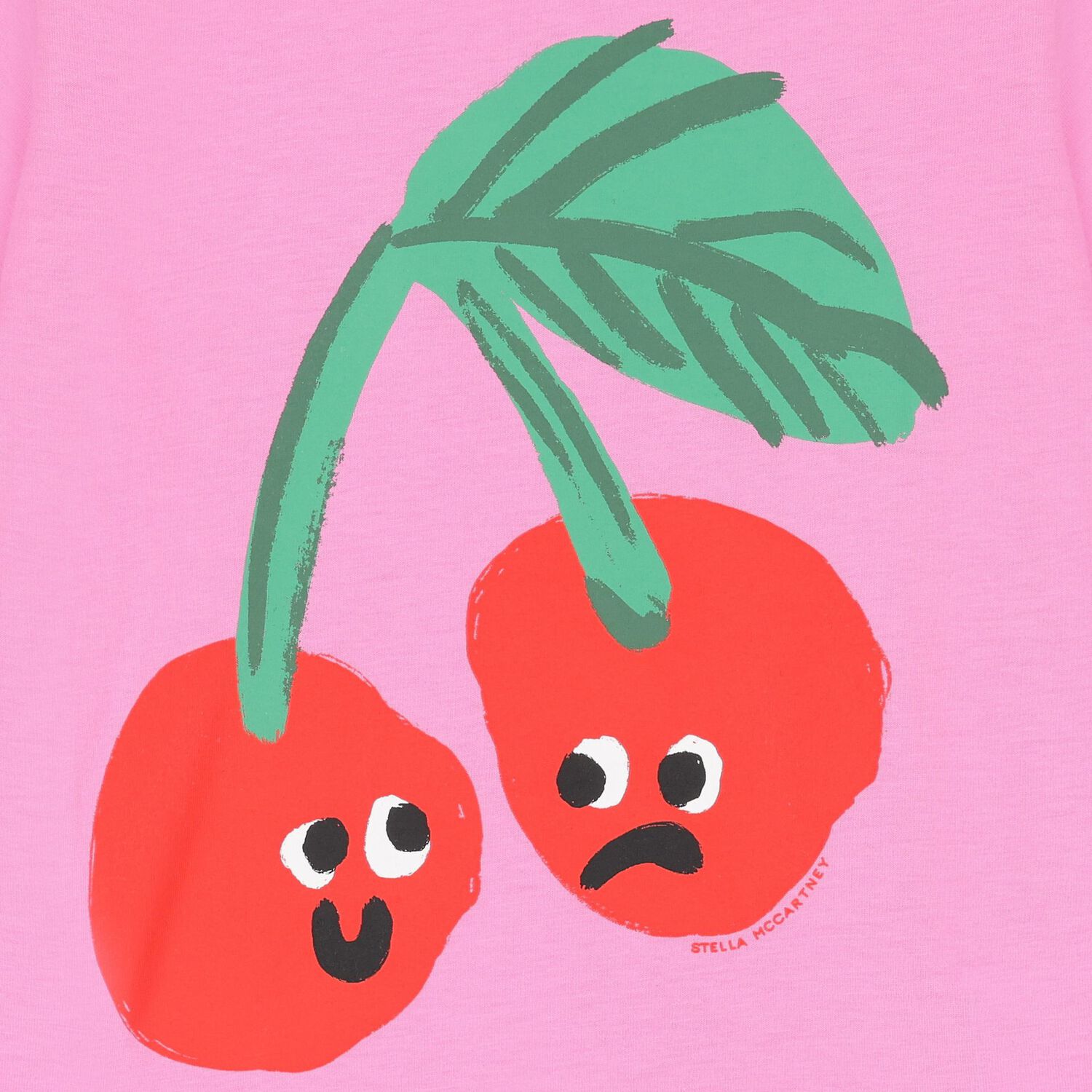 Girls Pink Cherries T-Shirt, 1, hi-res