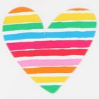 تي شيرت بناتي قلب أبيض, 1, hi-res