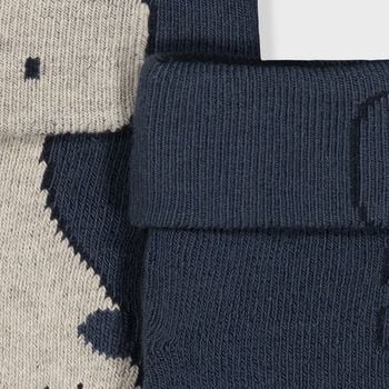 Baby Boys Blue Dinosaur Socks