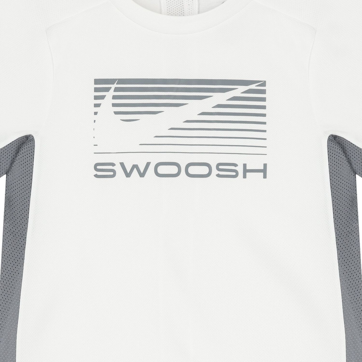 Boys White & Grey Logo T-Shirt, 2, hi-res image number null