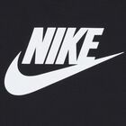 Girls Black Logo T-Shirt, 1, hi-res