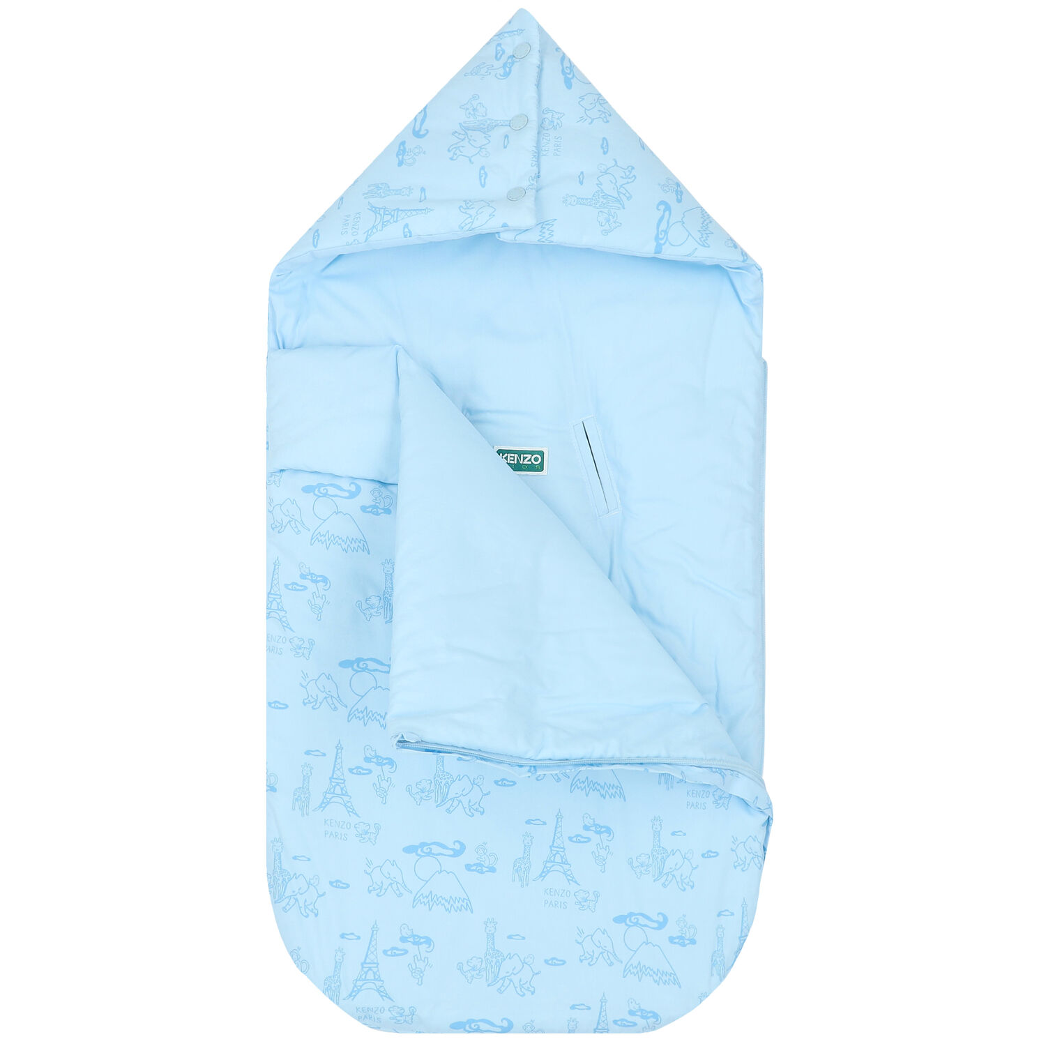 Baby Boys Blue Logo Nest, 1, hi-res image number null