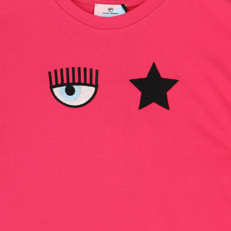 Girls Pink Logo T-Shirt, 1, hi-res image number null