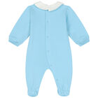 Ivory Teddy Bear Logo Babygrow Gift Set, 3, hi-res