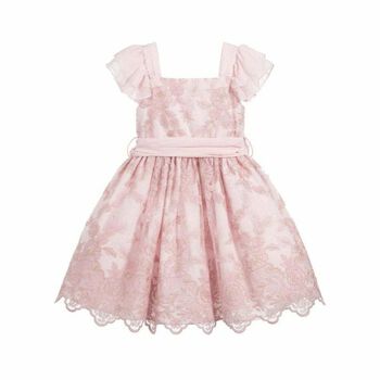 Girls Pink Haute Couture Dress
