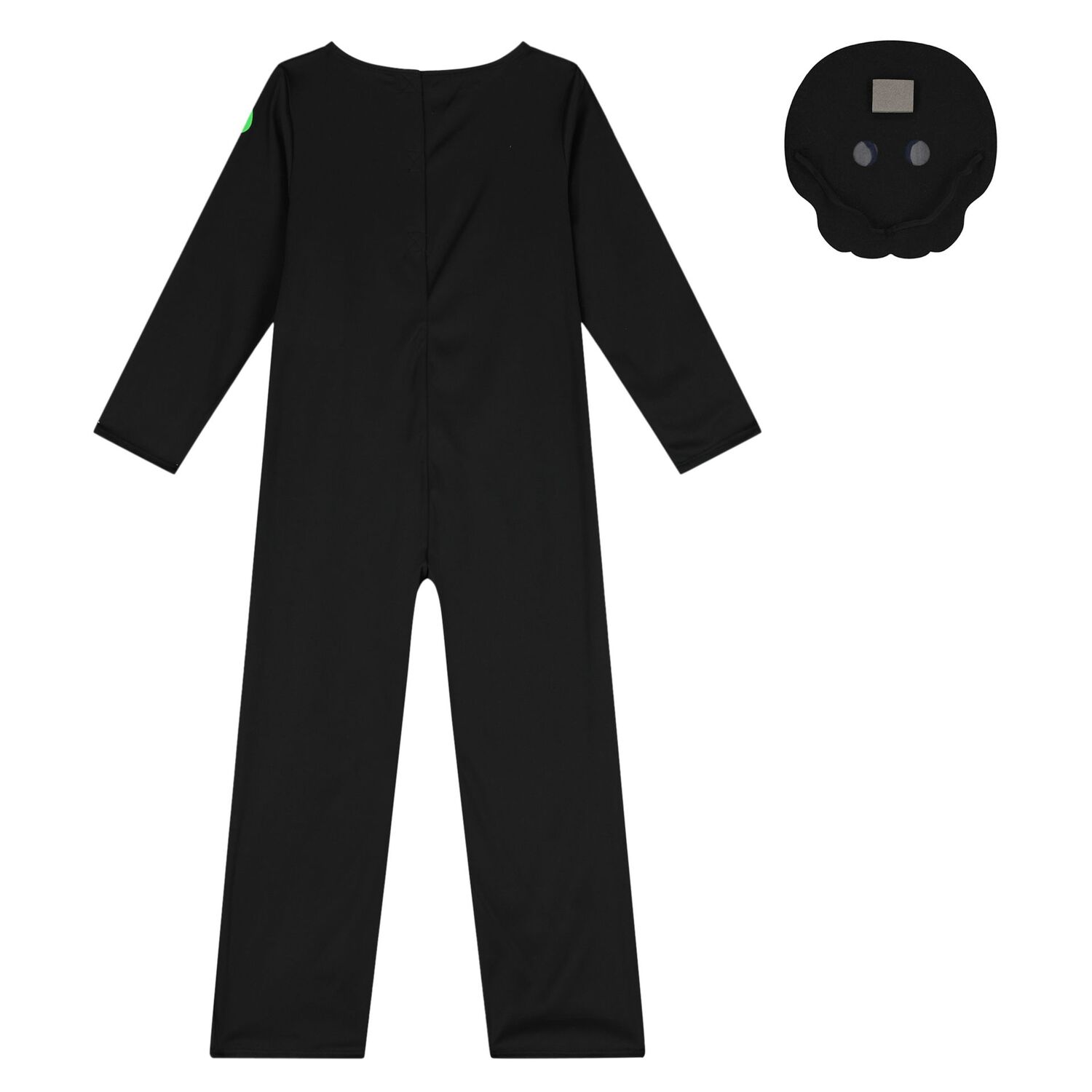 Boys Black & Green Halloween Skeleton Costume, 1, hi-res image number null