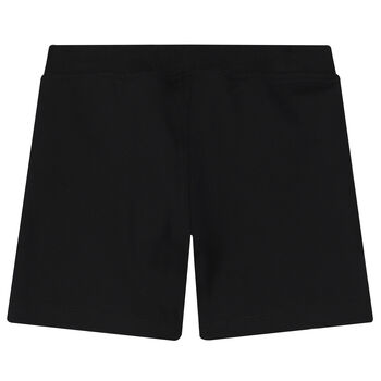 Black Logo Shorts