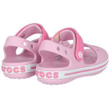 Pink Crocband Sandals