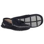 Boys Navy Suede Shoes, 1, hi-res