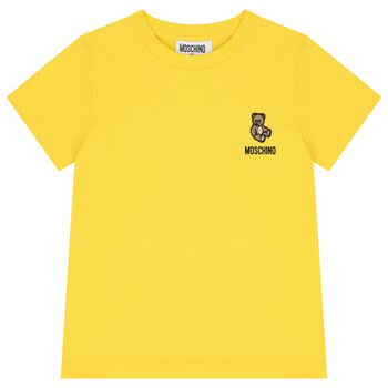 Yellow Teddy Bear Logo T-Shirt