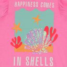 Girls Pink Sequin Jersey Dress, 1, hi-res