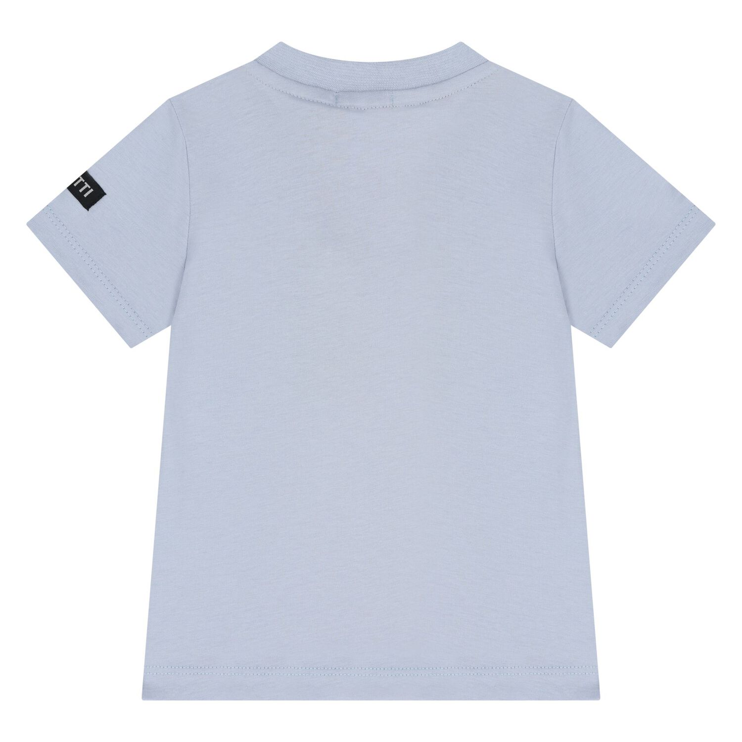 Younger Boys Blue Logo T-Shirt , 1, hi-res